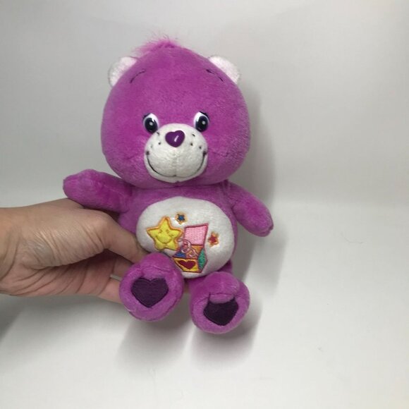Care Bears Other - Care Bears Purple Surprise Bear Jack in the Box Plush Stuffed Animal Small